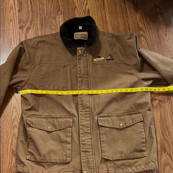 Swingster Tough And WorkWare Durable style no 8428 Brown with Logos X-Large - Picture 6 of 13